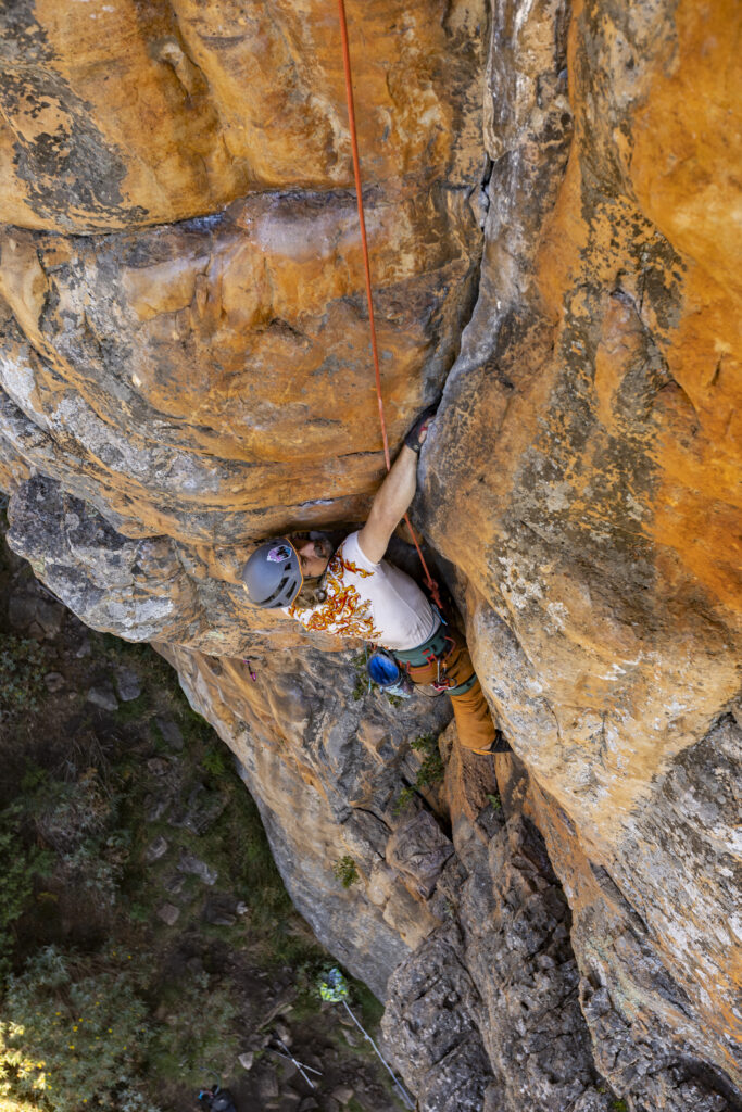 Arapiles rock climbing